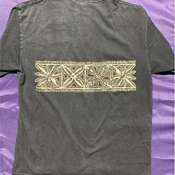 Vintage Hawaiian Legends T Shirt Black Graphic Print Made in USA‎ Mens Size XL - Picture 7 of 7